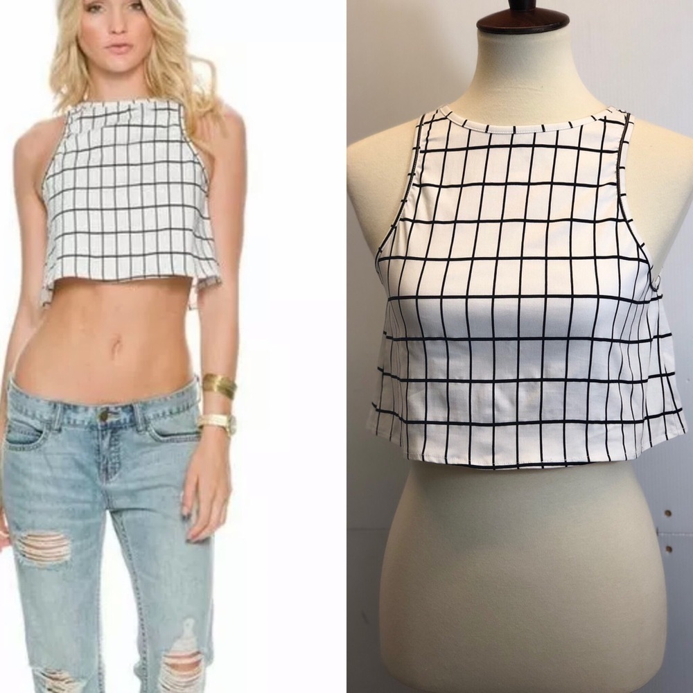 Glamorous Women’s Trellis Tank top size s L - Picture 2 of 6